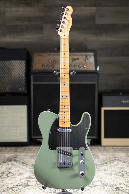 Fender Limited Edition American Ultra II Telecaster Electric Guitar - Antique Olive with Hardshell Case