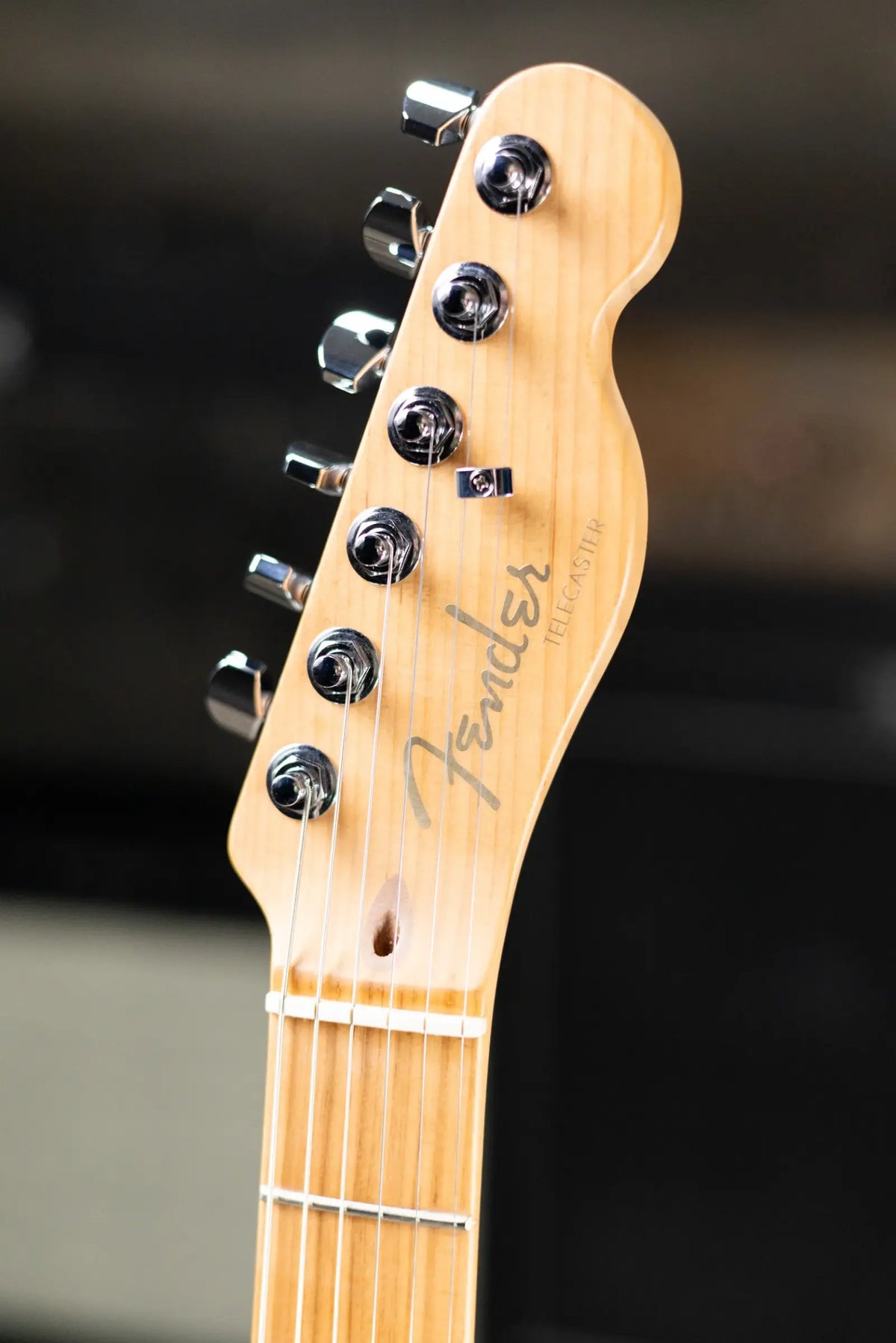 Fender Limited Edition American Ultra II Telecaster Electric Guitar - Antique Olive with Hardshell Case