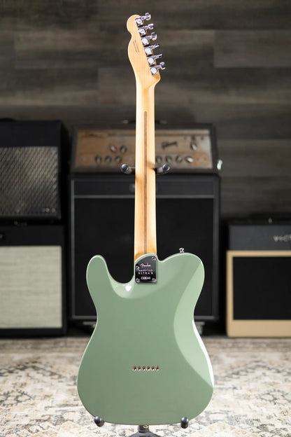 Fender Limited Edition American Ultra II Telecaster Electric Guitar - Antique Olive with Hardshell Case