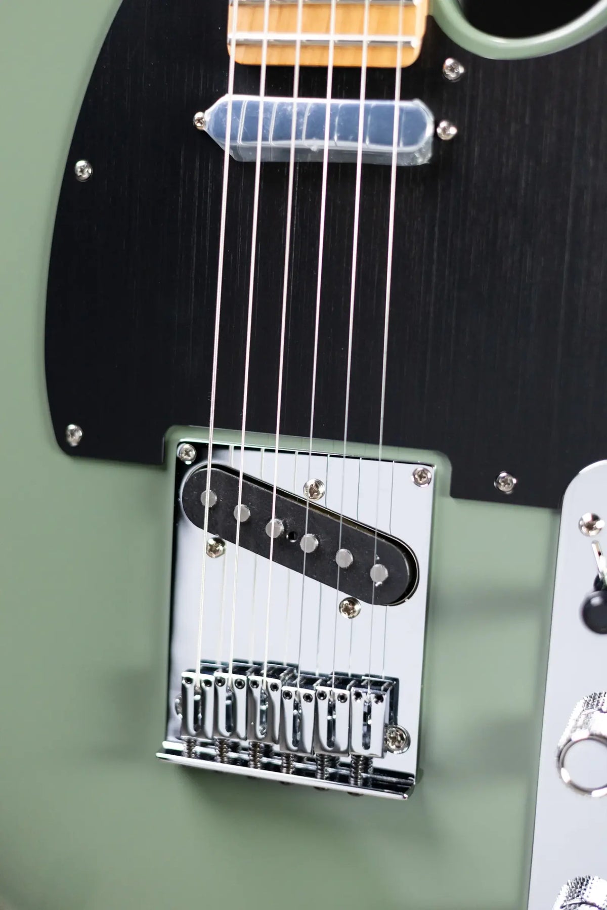 Fender Limited Edition American Ultra II Telecaster Electric Guitar - Antique Olive with Hardshell Case