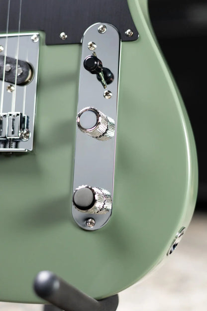 Fender Limited Edition American Ultra II Telecaster Electric Guitar - Antique Olive with Hardshell Case