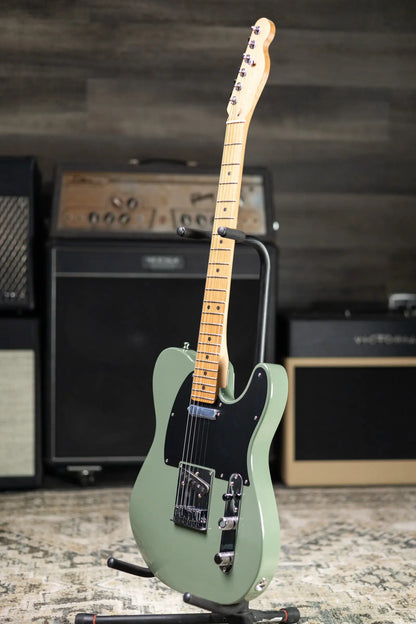 Fender Limited Edition American Ultra II Telecaster Electric Guitar - Antique Olive with Hardshell Case