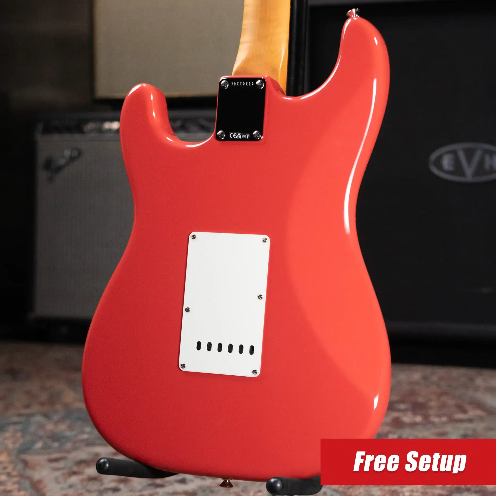 Fender Limited Edition American Vintage II '61 Stratocaster Electric Guitar, Rosewood Fingerboard - Fiesta Red with Hardshell Case