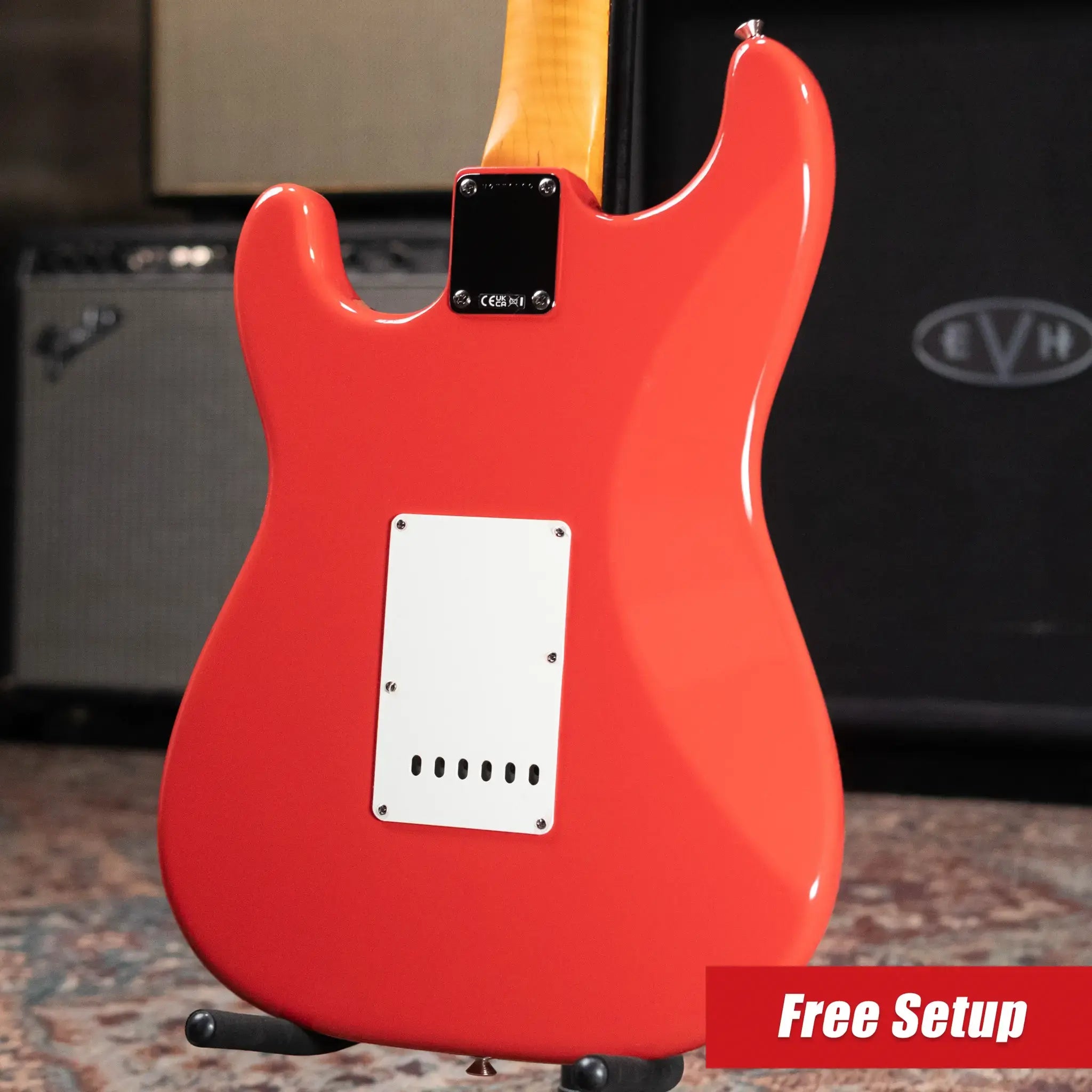Fender Limited Edition American Vintage II '61 Stratocaster Electric Guitar, Rosewood Fingerboard - Fiesta Red with Hardshell Case