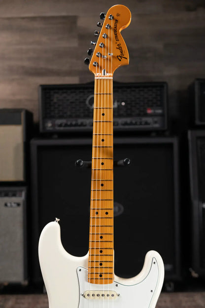 Fender Limited Edition American Vintage II '73 Stratocaster Electric Guitar - Olympic White with Hardshell Case - Open Box