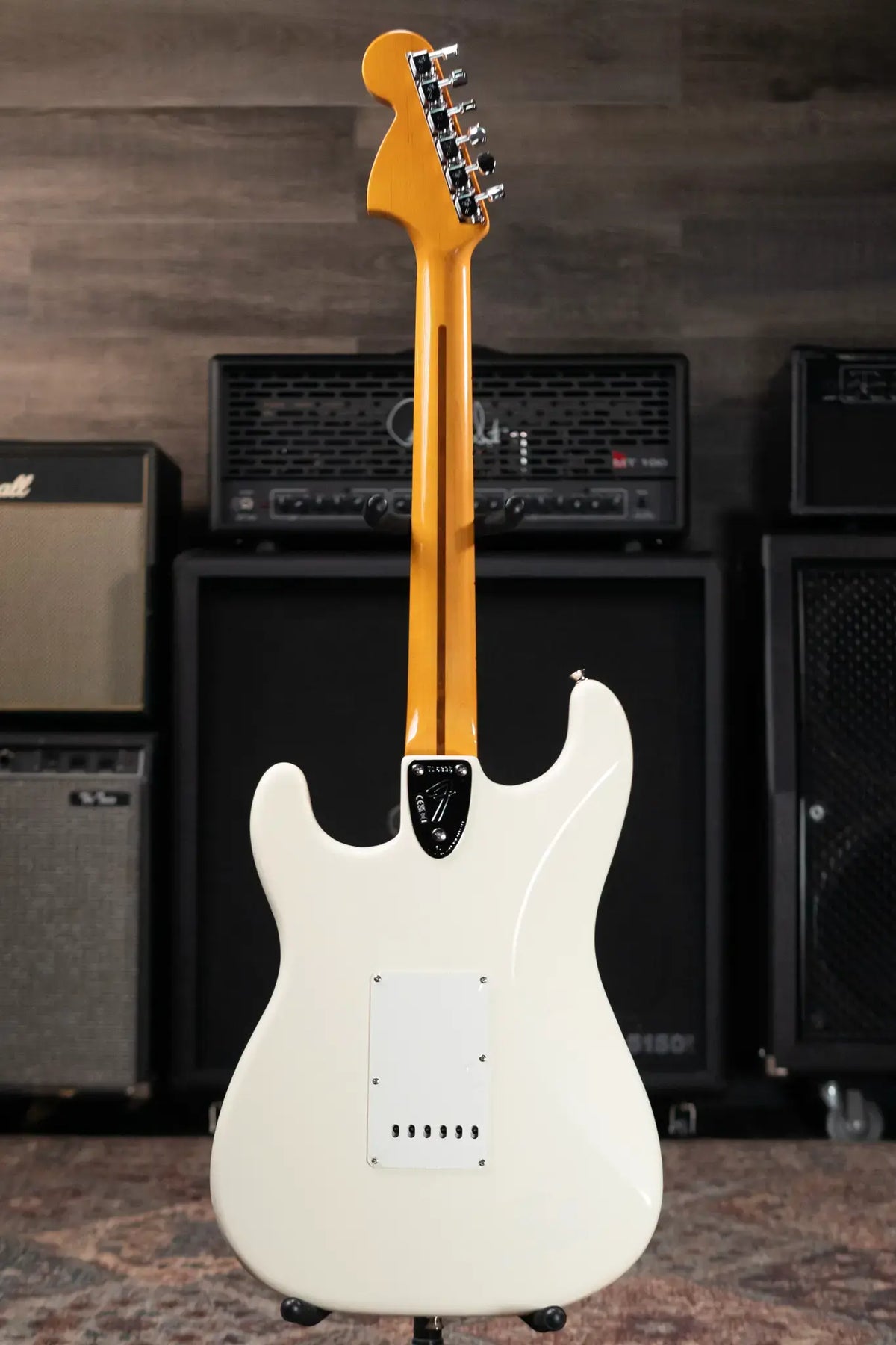 Fender Limited Edition American Vintage II '73 Stratocaster Electric Guitar - Olympic White with Hardshell Case - Open Box