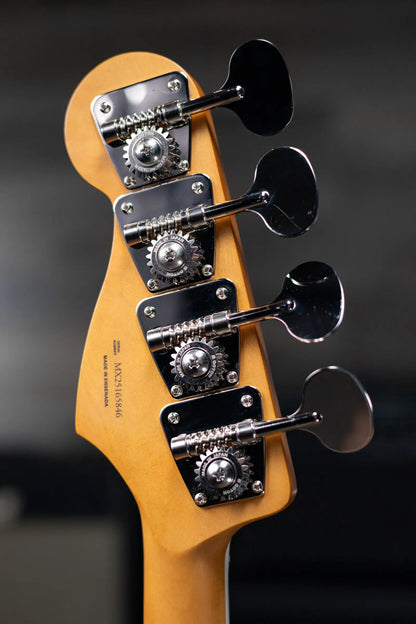 Fender Limited Edition Gold Foil Series Jazz Bass - Black Sparkle with Gig Bag