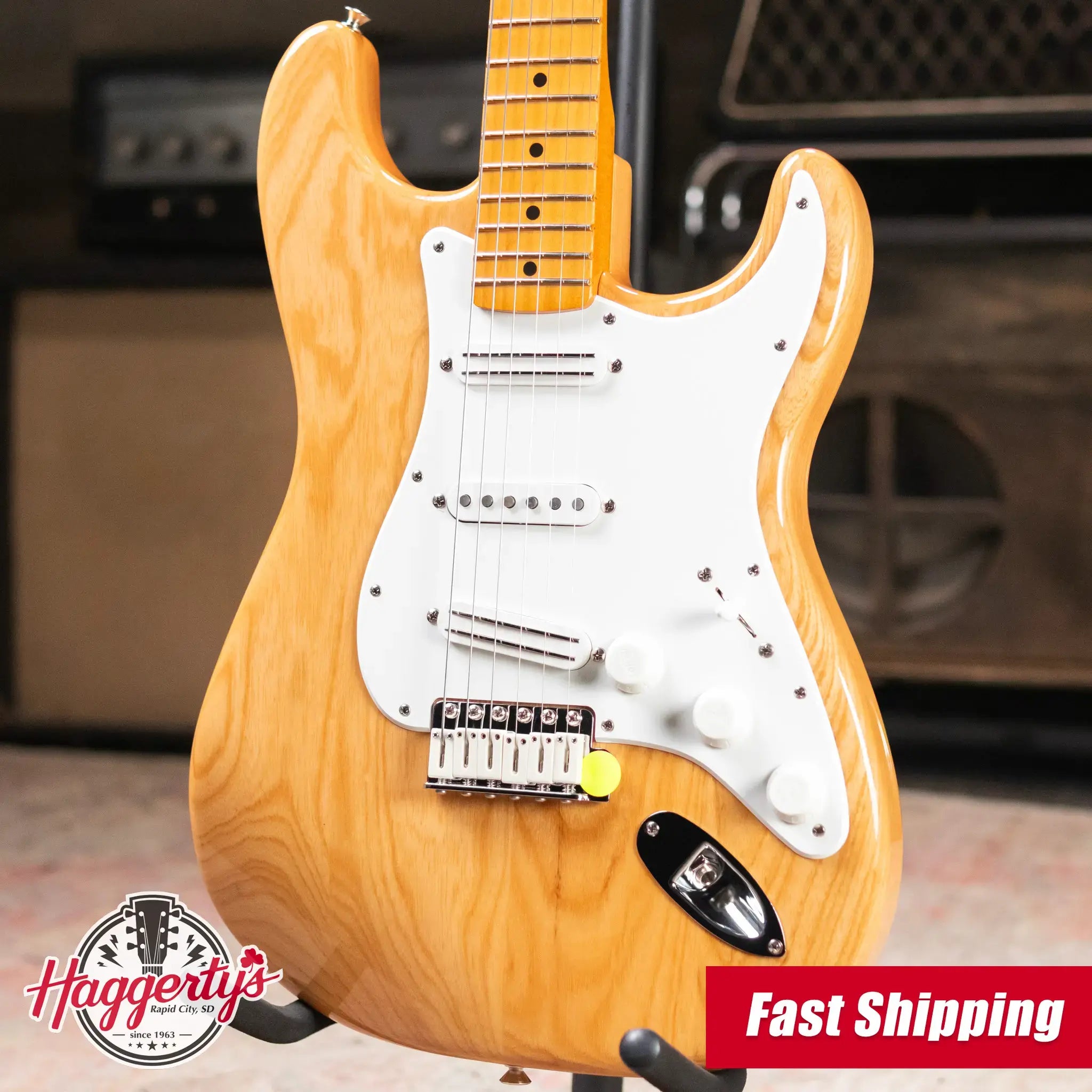 Fender Limited Edition Mark Speer Stratocaster Electric Guitar - Natural with Gig Bag