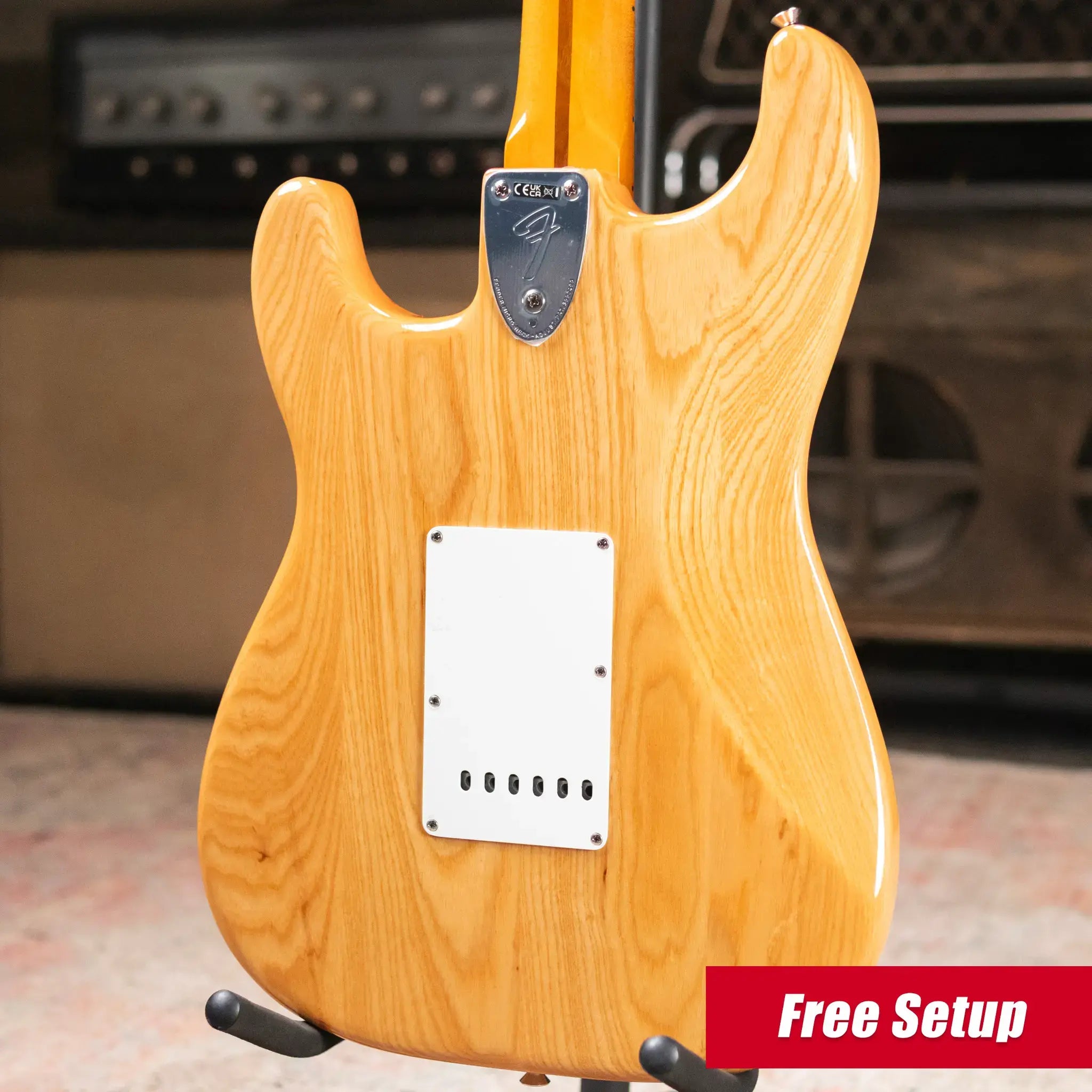 Fender Limited Edition Mark Speer Stratocaster Electric Guitar - Natural with Gig Bag