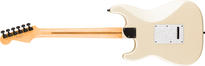 Fender Limited Edition Player Fusion HSS Stratocaster Electric Guitar - Olympic Pearl with Gig Bag