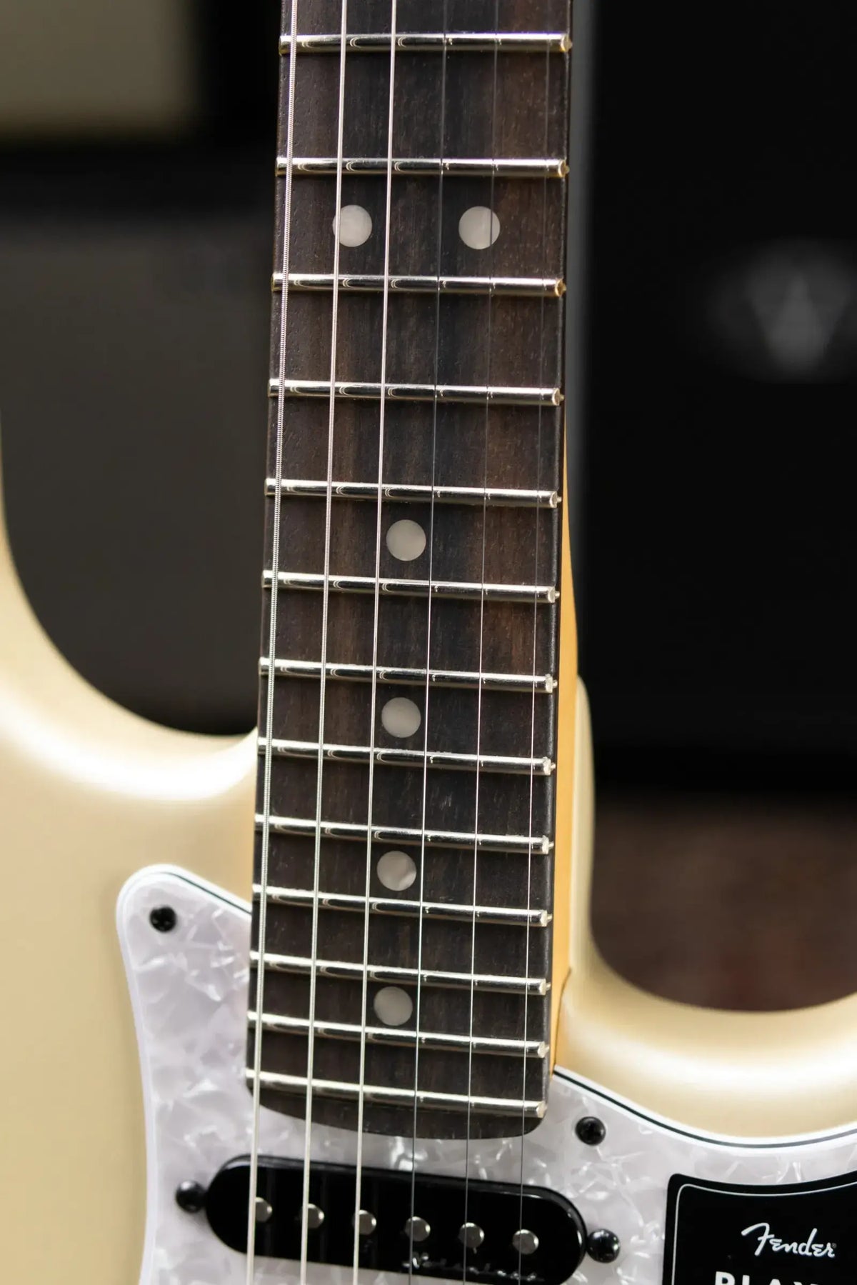 Fender Limited Edition Player Fusion HSS Stratocaster Electric Guitar - Olympic Pearl with Gig Bag