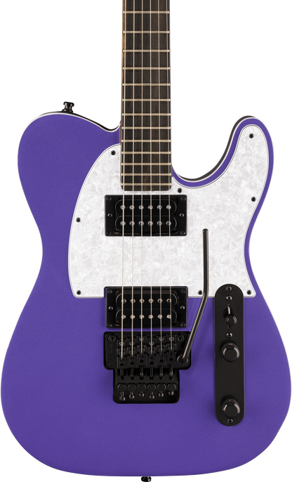 Fender Limited Edition Player Fusion Telecaster HH Floyd Rose Electric Guitar - Aura Metallic with Gig Bag