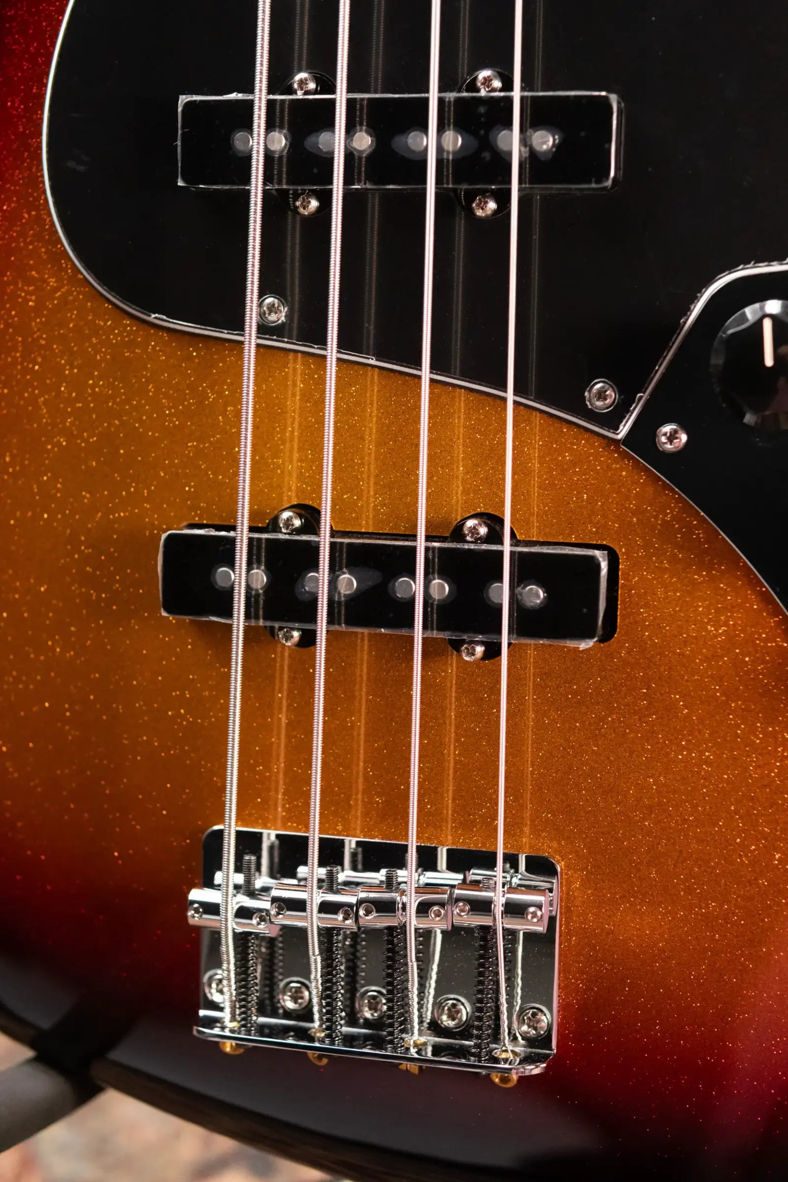 Fender Limited Edition Player II Jazz Bass, Rosewood Fingerboard - Sparkle 3-Color Sunburst