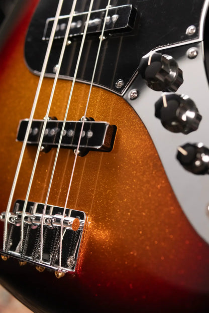 Fender Limited Edition Player II Jazz Bass, Rosewood Fingerboard - Sparkle 3-Color Sunburst