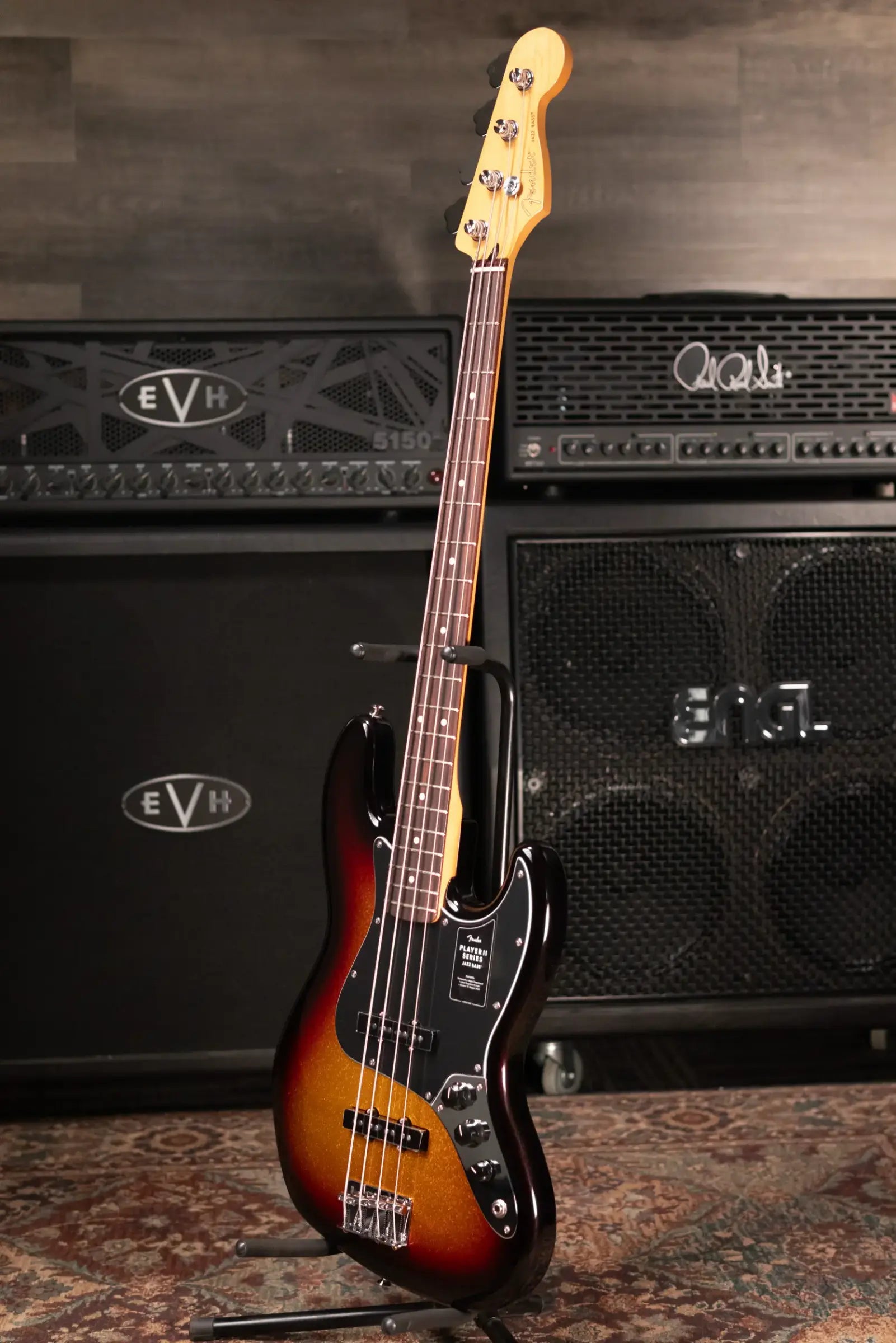 Fender Limited Edition Player II Jazz Bass, Rosewood Fingerboard - Sparkle 3-Color Sunburst