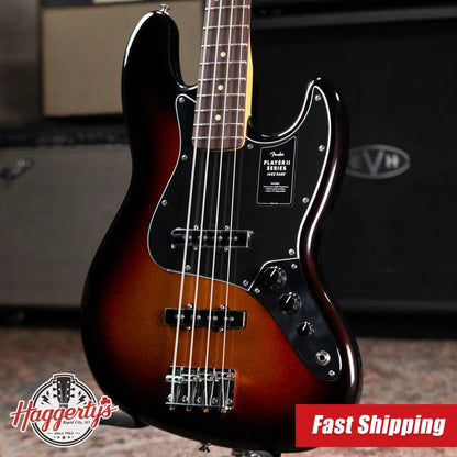 Fender Limited Edition Player II Jazz Bass, Rosewood Fingerboard - Sparkle 3-Color Sunburst