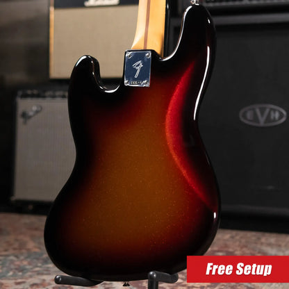 Fender Limited Edition Player II Jazz Bass, Rosewood Fingerboard - Sparkle 3-Color Sunburst