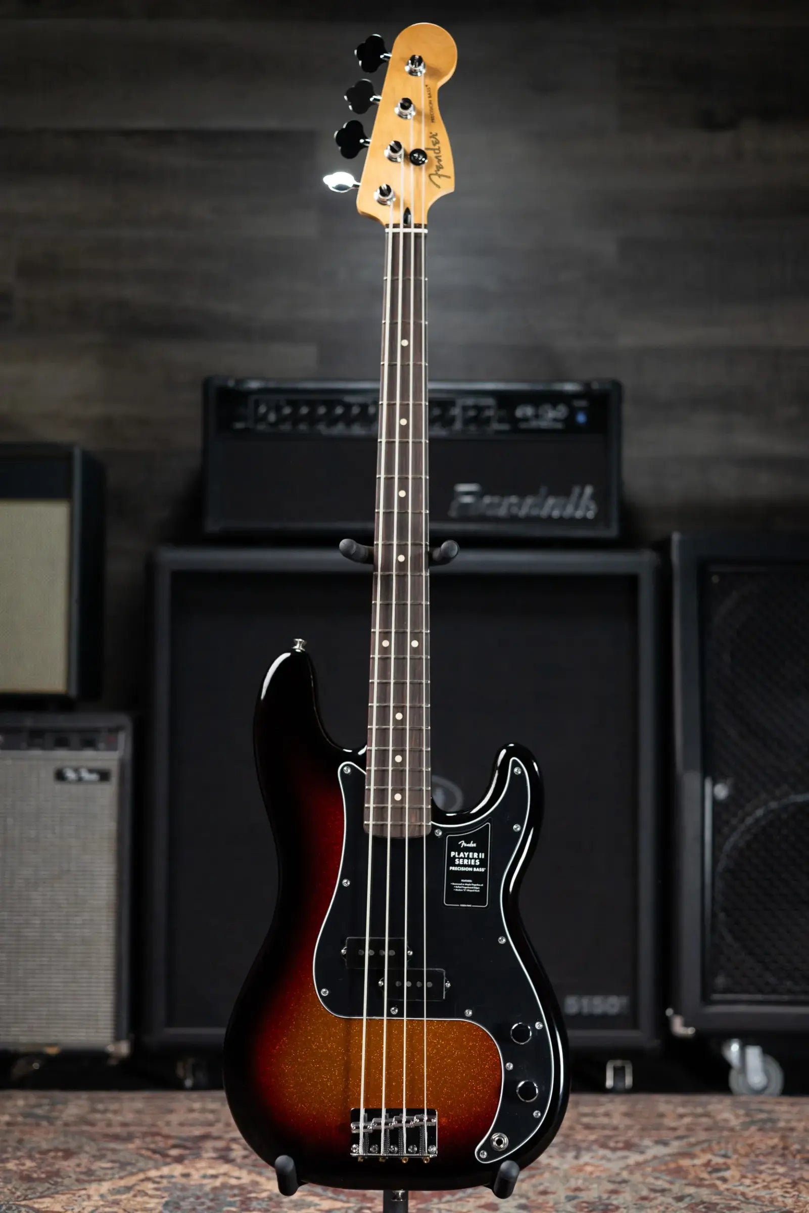 Fender Limited Edition Player II Precision Bass - Sparkle 3-Color Sunburst - Parts - Used
