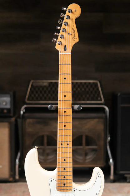 Fender Limited Edition Player II Stratocaster Electric Guitar, Roasted Maple Neck - Olympic White