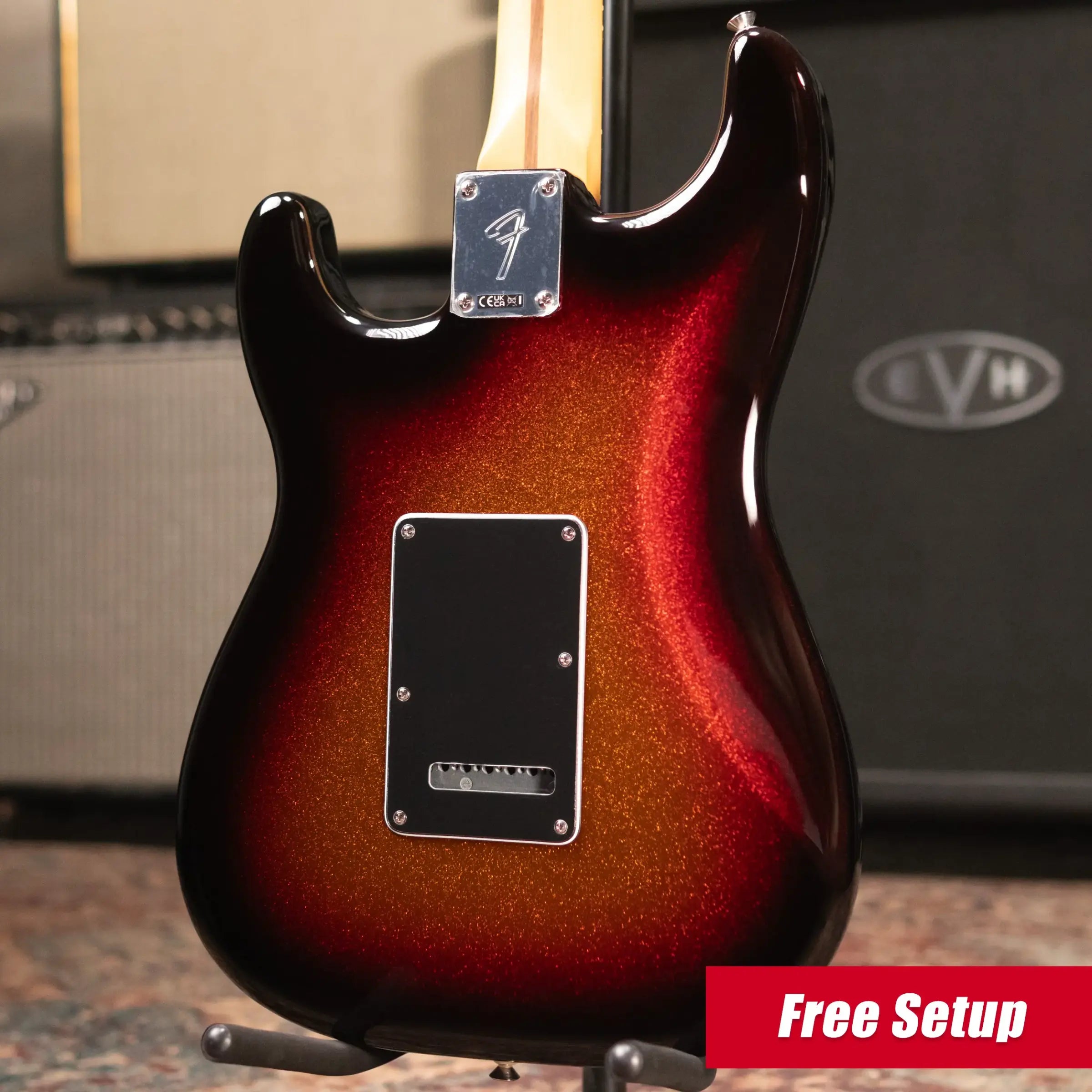 Fender Limited Edition Player II Stratocaster, Rosewood Fingerboard Electric Guitar - Sparkle 3-Color Sunburst