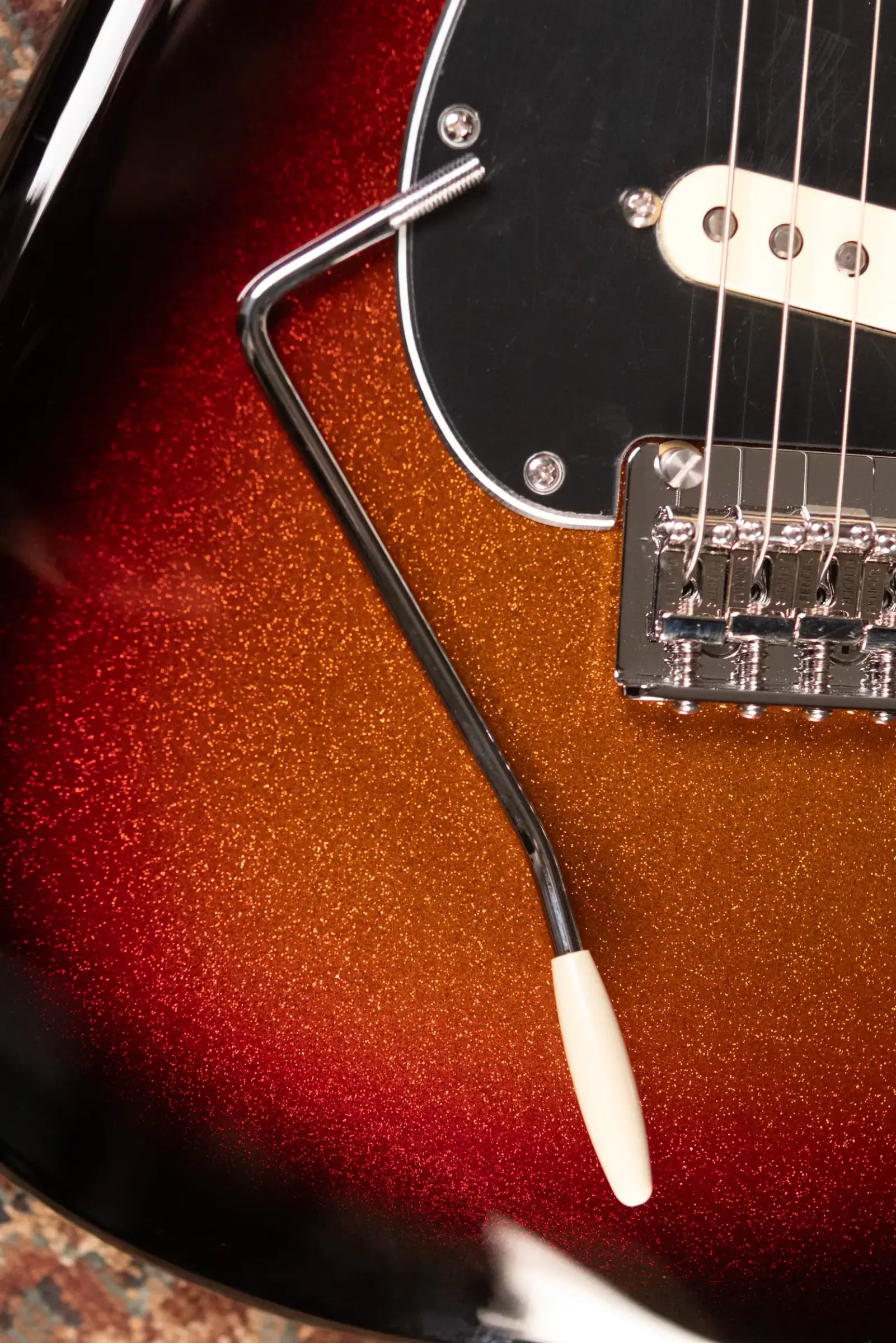 Fender Limited Edition Player II Stratocaster, Rosewood Fingerboard Electric Guitar - Sparkle 3-Color Sunburst