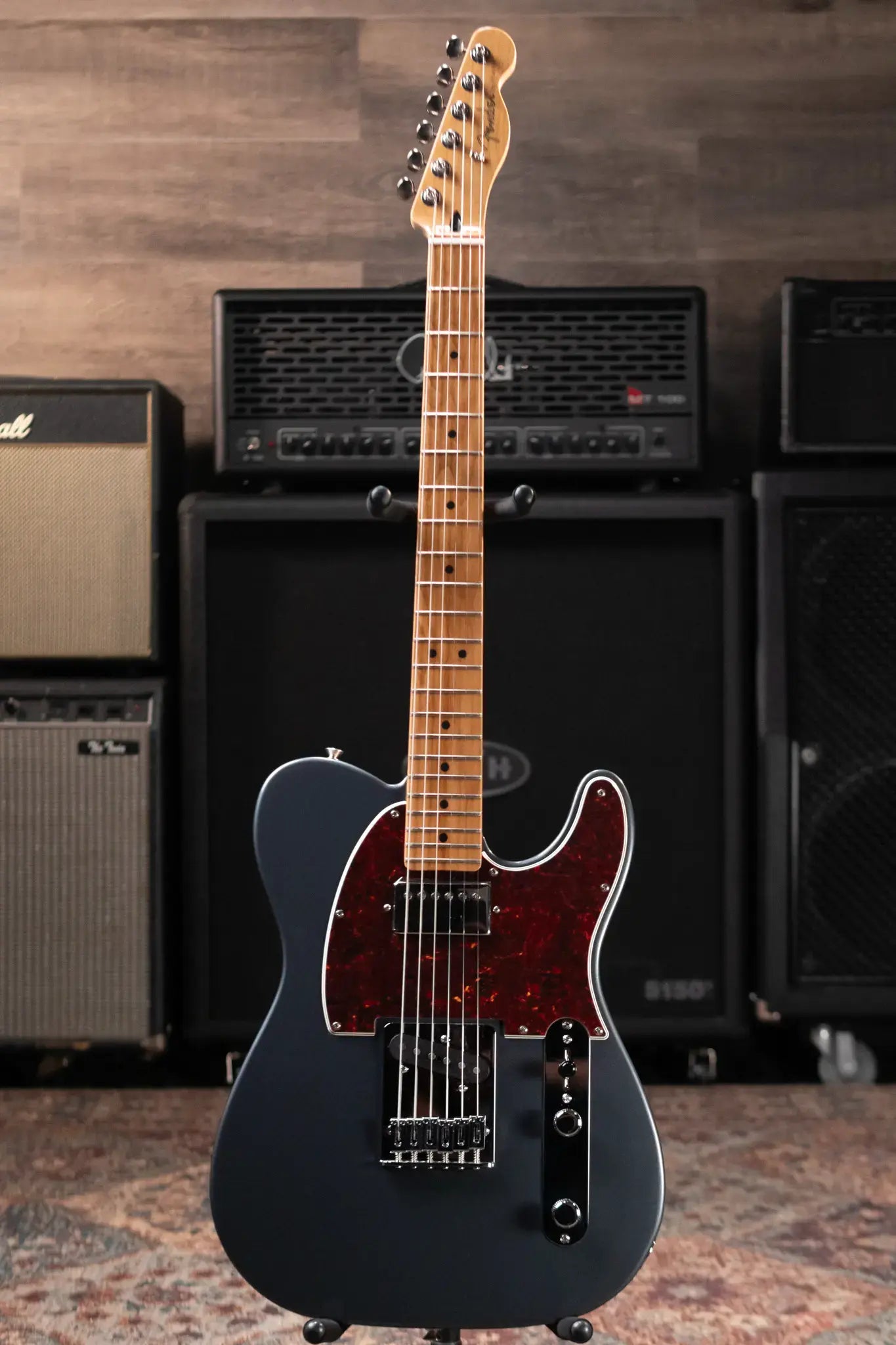 Fender Limited Edition Player II Telecaster Roasted Maple Fingerboard Electric Guitar - Charcoal Frost Metallic
