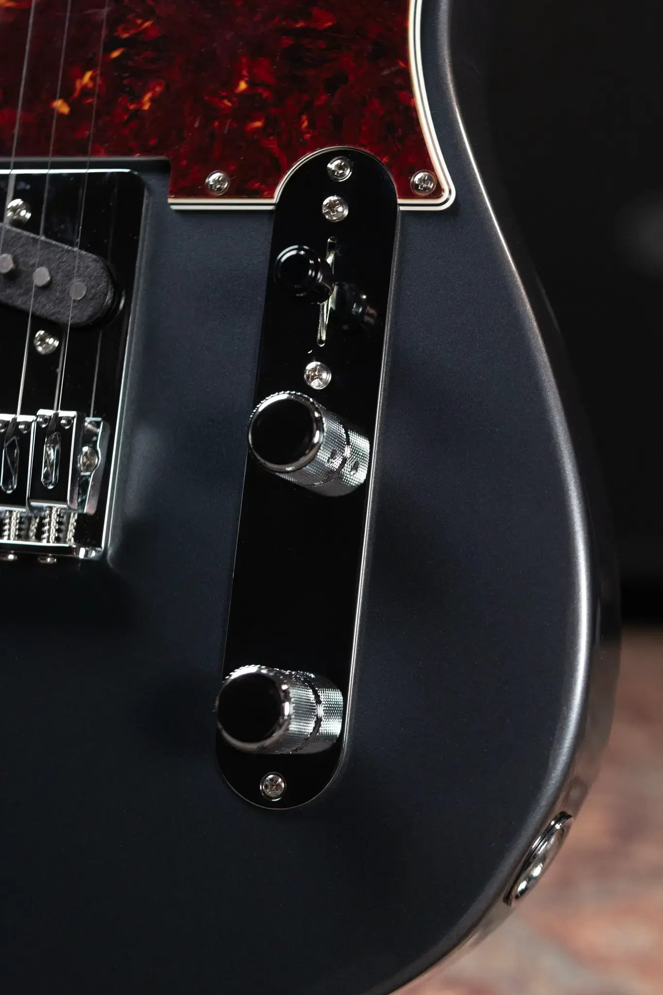 Fender Limited Edition Player II Telecaster Roasted Maple Fingerboard Electric Guitar - Charcoal Frost Metallic