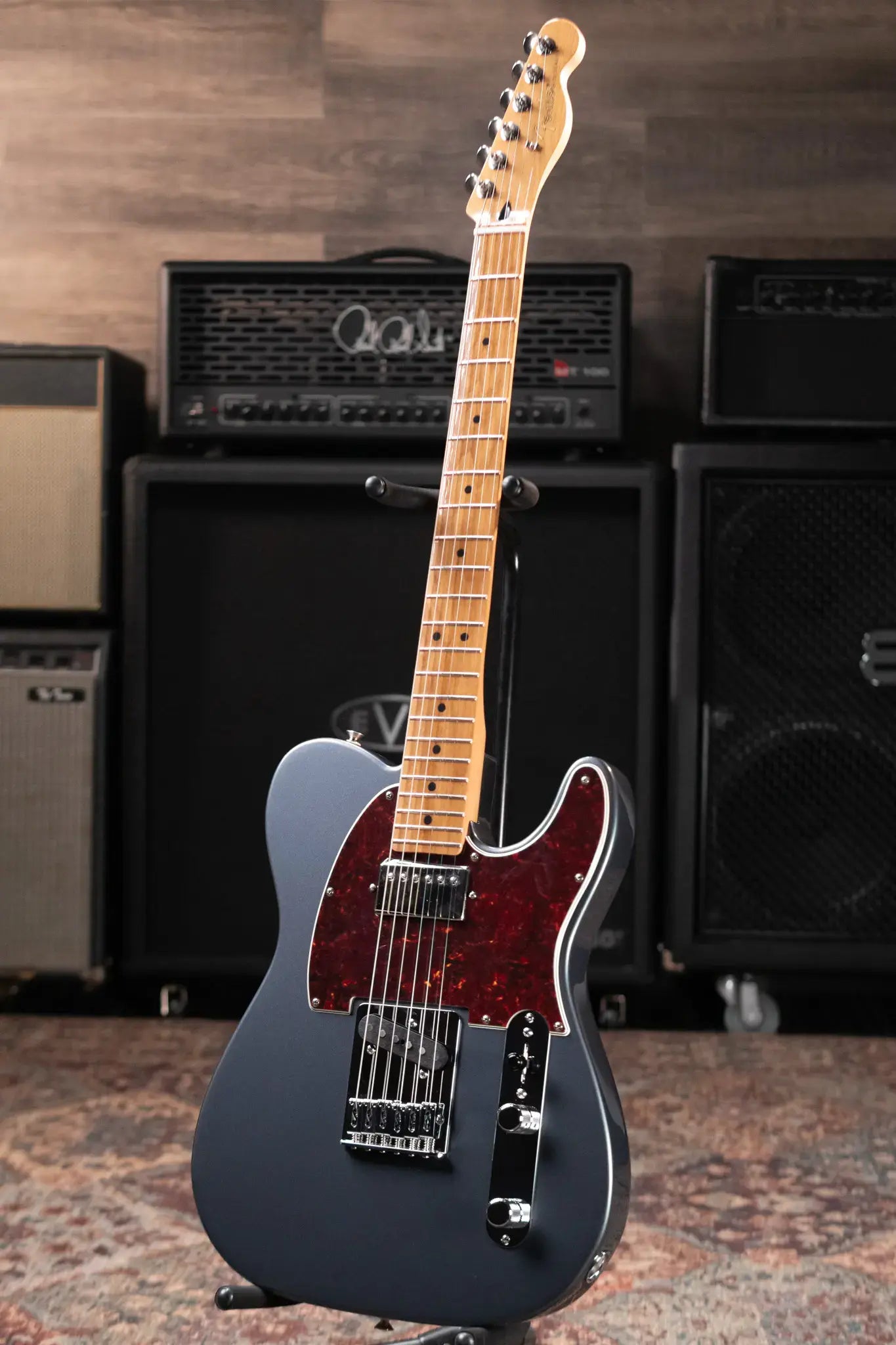 Fender Limited Edition Player II Telecaster Roasted Maple Fingerboard Electric Guitar - Charcoal Frost Metallic