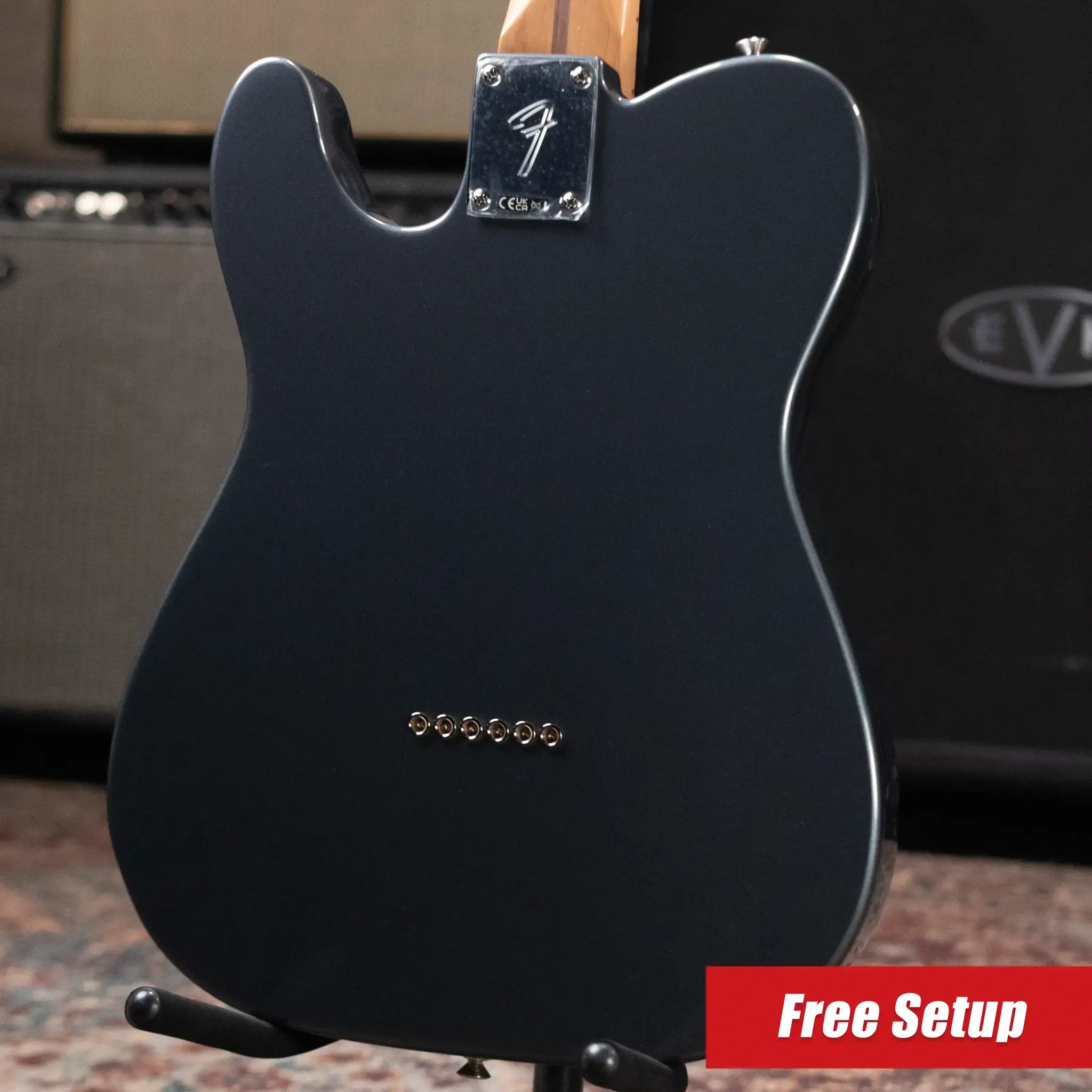 Fender Limited Edition Player II Telecaster Roasted Maple Fingerboard Electric Guitar - Charcoal Frost Metallic