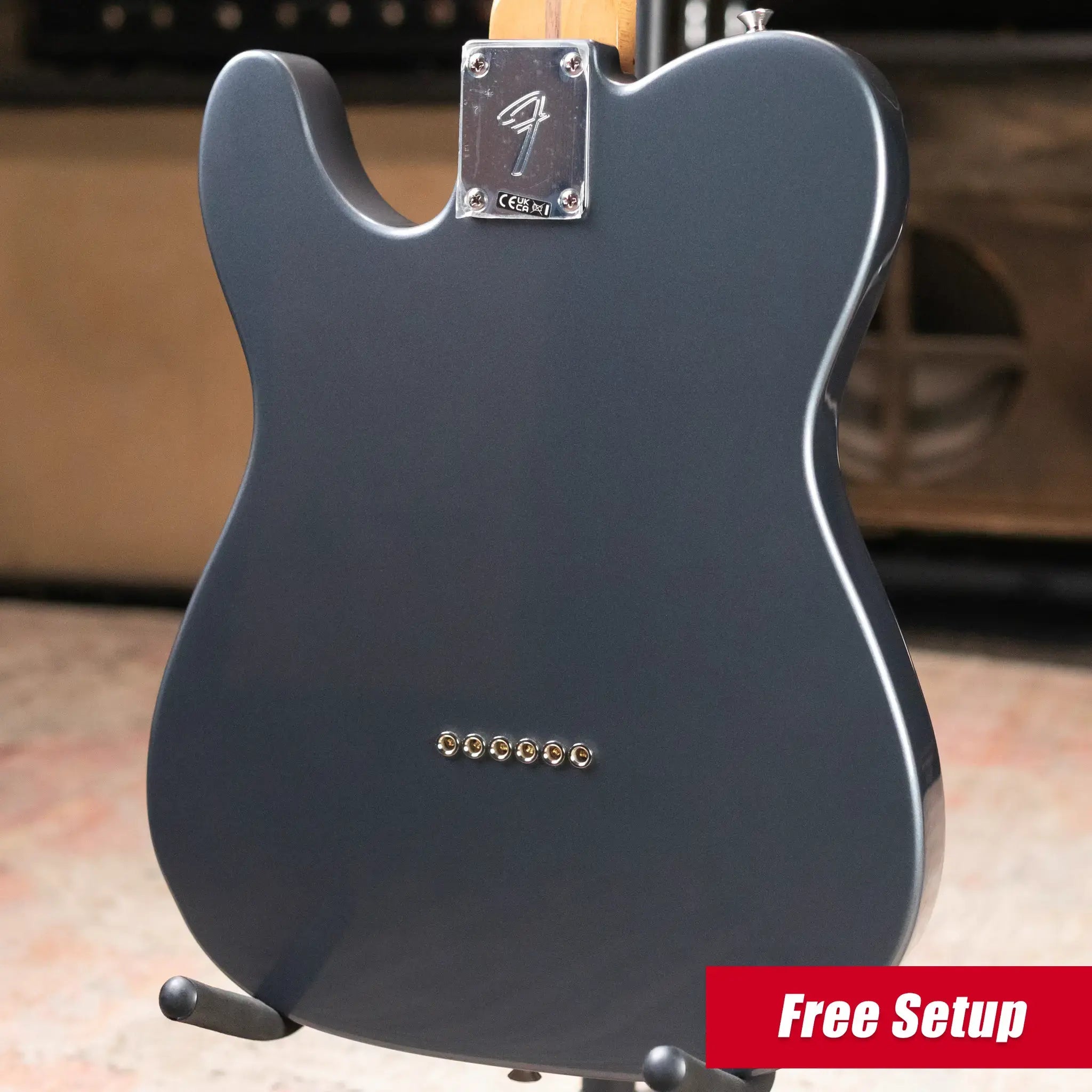 Fender Limited Edition Player II Telecaster Roasted Maple Fingerboard Electric Guitar - Charcoal Frost Metallic