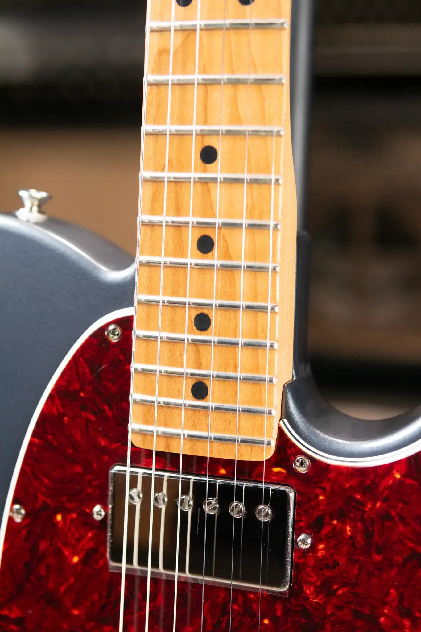 Fender Limited Edition Player II Telecaster Roasted Maple Fingerboard Electric Guitar - Charcoal Frost Metallic