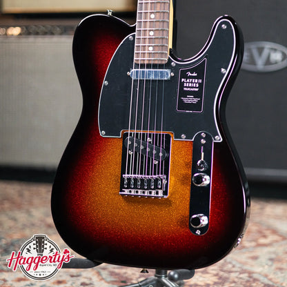 Fender Limited Edition Player II Telecaster, Rosewood Fingerboard - Sparkle 3-Color Sunburst