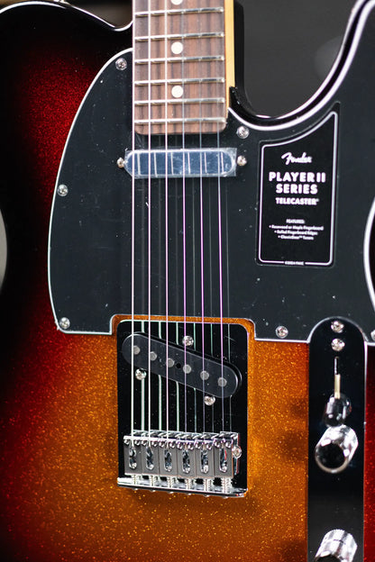 Fender Limited Edition Player II Telecaster, Rosewood Fingerboard - Sparkle 3-Color Sunburst
