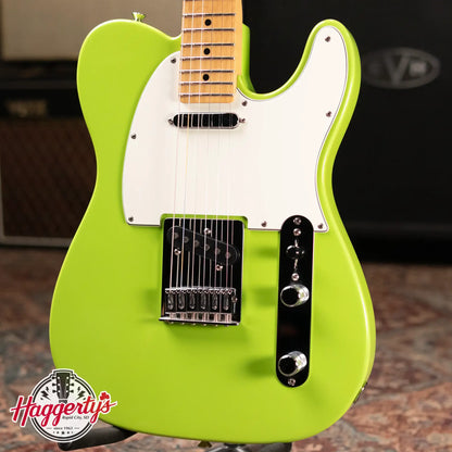 Fender Limited Edition Player Series Telecaster, Electron Green w/ Hardshell Case - Used
