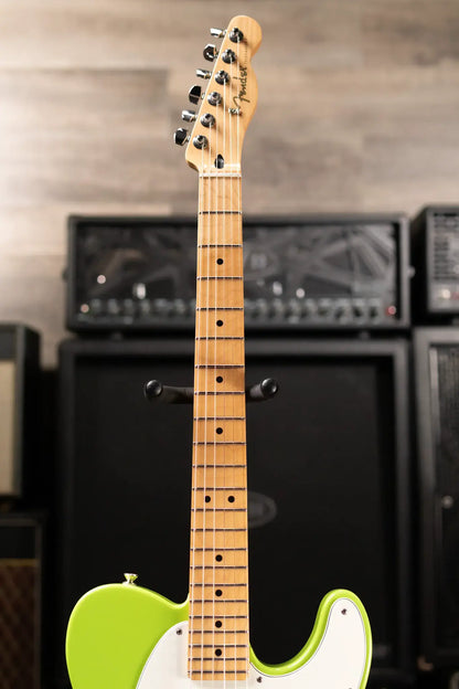 Fender Limited Edition Player Series Telecaster, Electron Green w/ Hardshell Case - Used