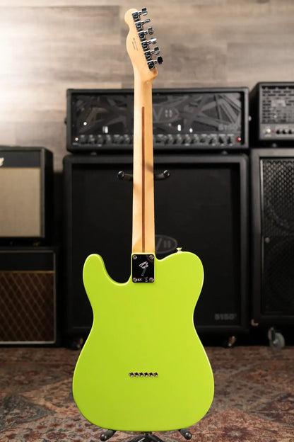 Fender Limited Edition Player Series Telecaster, Electron Green w/ Hardshell Case - Used