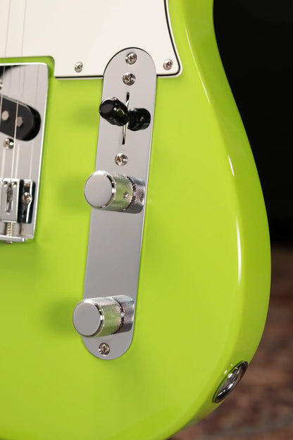 Fender Limited Edition Player Series Telecaster, Electron Green w/ Hardshell Case - Used