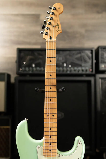Fender Limited Edition Player Stratocaster Electric Guitar, Sea Foam Pearl w/ Hardshell Case - Used
