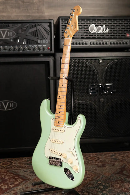 Fender Limited Edition Player Stratocaster Electric Guitar, Sea Foam Pearl w/ Hardshell Case - Used