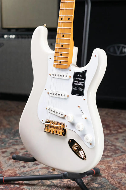 Fender Limited Edition Vintera III Late '50s Stratocaster - White Blonde with Gig Bag