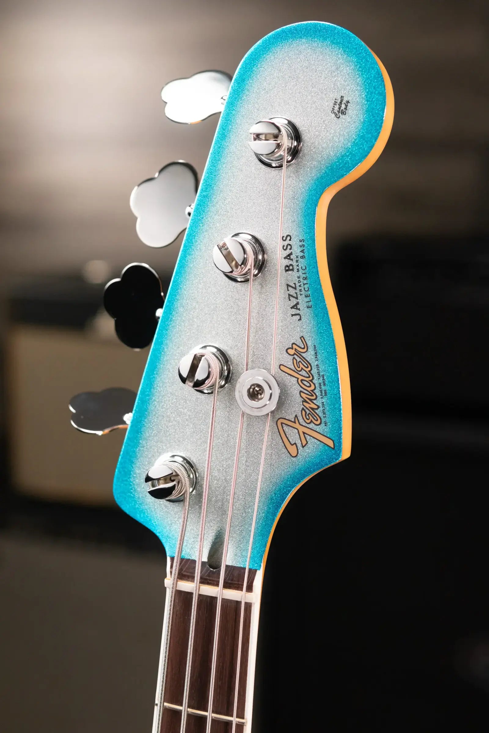 Fender Limited Player Plus X Blu DeTiger Jazz Bass - Sky Burst Sparkle with Gig Bag
