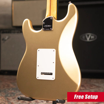 Fender Lincoln Brewster Signature Stratocaster Electric Guitar - Aztec Gold with Hardshell Case - Used