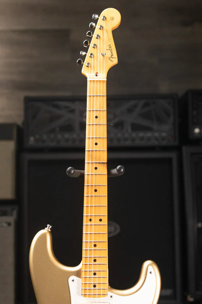 Fender Lincoln Brewster Signature Stratocaster Electric Guitar - Aztec Gold with Hardshell Case - Used