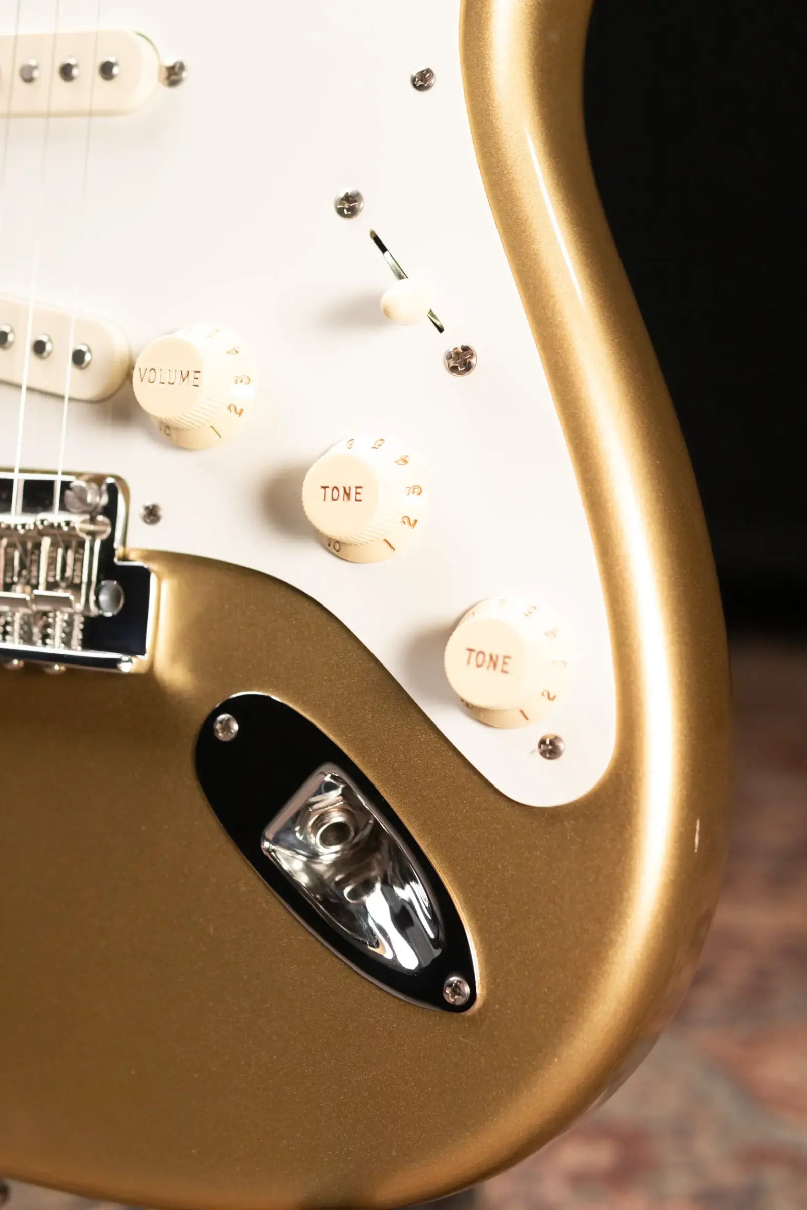Fender Lincoln Brewster Signature Stratocaster Electric Guitar - Aztec Gold with Hardshell Case - Used
