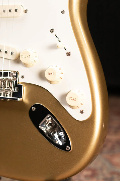 Fender Lincoln Brewster Signature Stratocaster Electric Guitar - Aztec Gold with Hardshell Case - Used