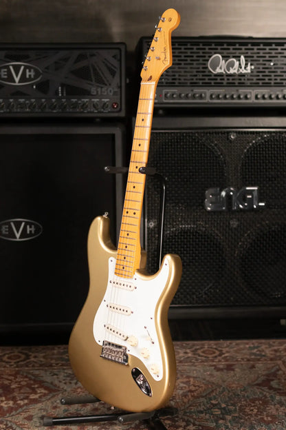 Fender Lincoln Brewster Signature Stratocaster Electric Guitar - Aztec Gold with Hardshell Case - Used