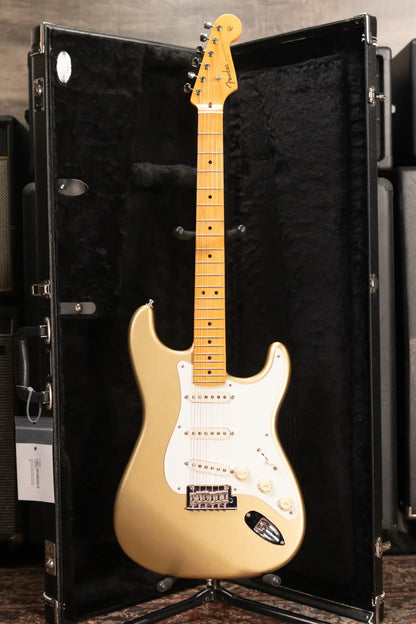 Fender Lincoln Brewster Signature Stratocaster Electric Guitar - Aztec Gold with Hardshell Case - Used