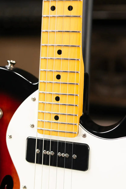 Fender Modern Player Telecaster Thinline Deluxe Electric Guitar - 3-Color Sunburst - Used