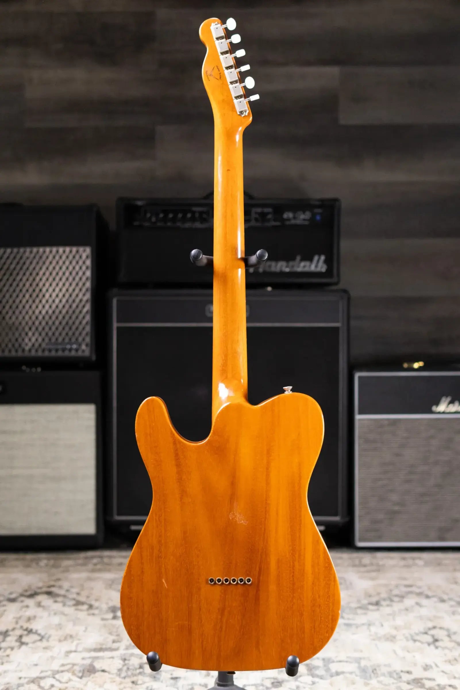 Fender NAMM 2025 #342 Custom Shop Set Neck Fiji Mahogany Telecaster Relic - Apprentice Built by Dan Gonzales - Aged Pelham Blue with Hardshell Case - Used