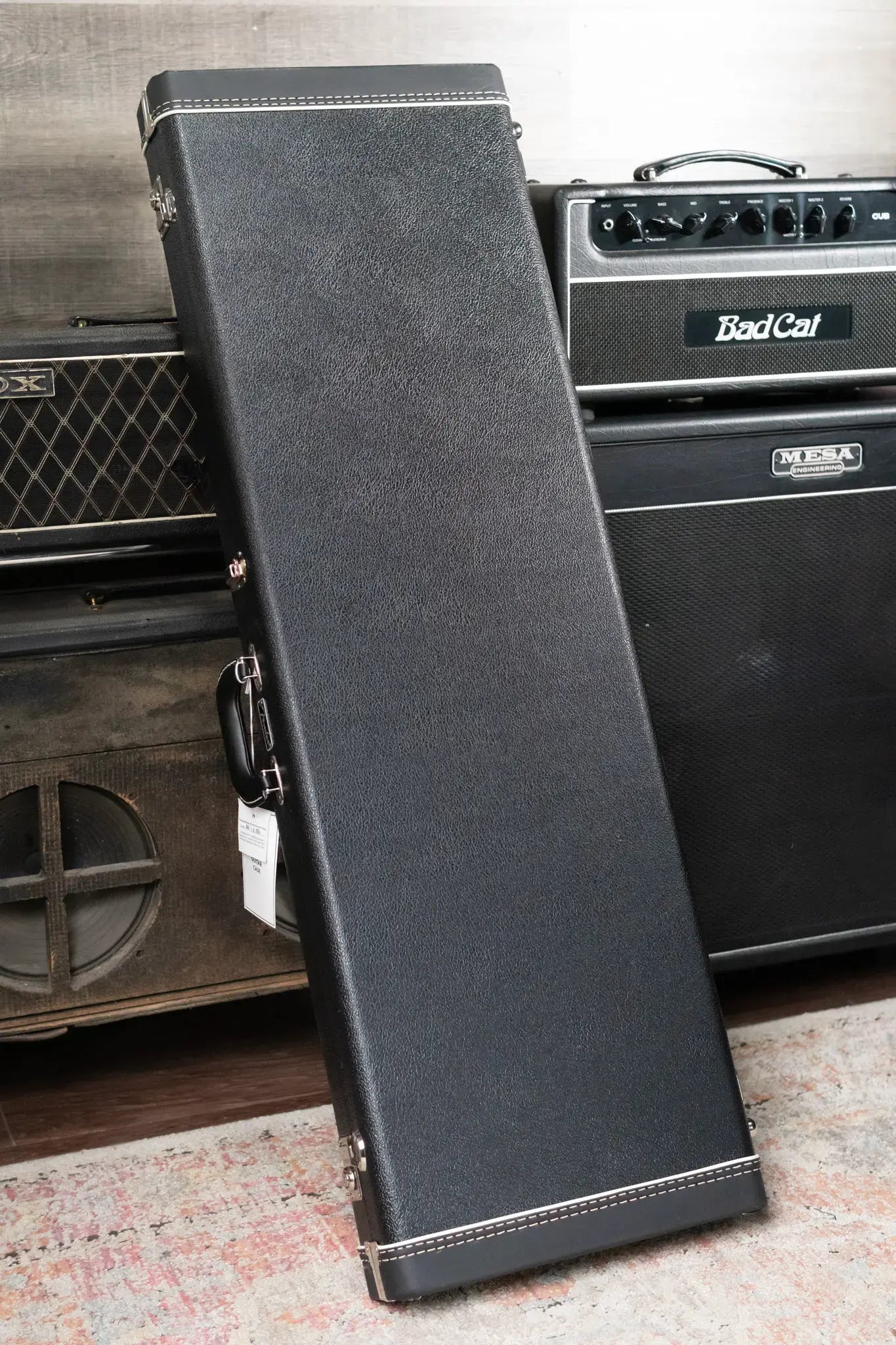 Fender NAMM 2025 #60 Custom Shop 1966 Bass VI Relic Time Machine Series Electric Bass - Black with Hardshell Case